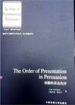 新闻学与传播学经典丛书  劝服的表达次序  英文